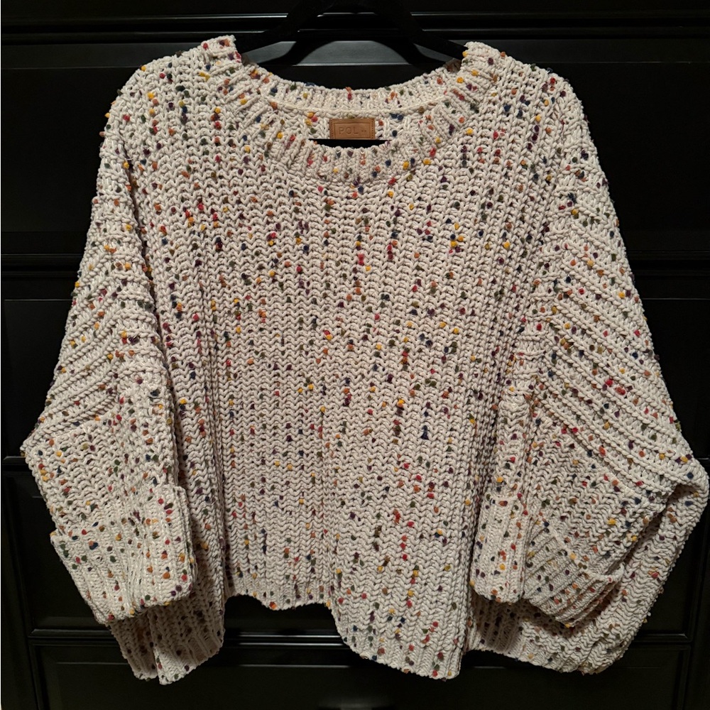 POL Multicolor Knit Women's Sweater